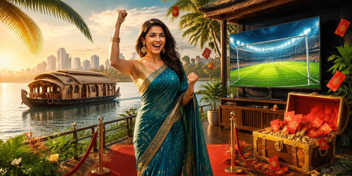 Winning lottery player in Kerala